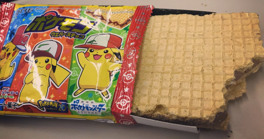 Lotte Pokemon Chocolate Wafers