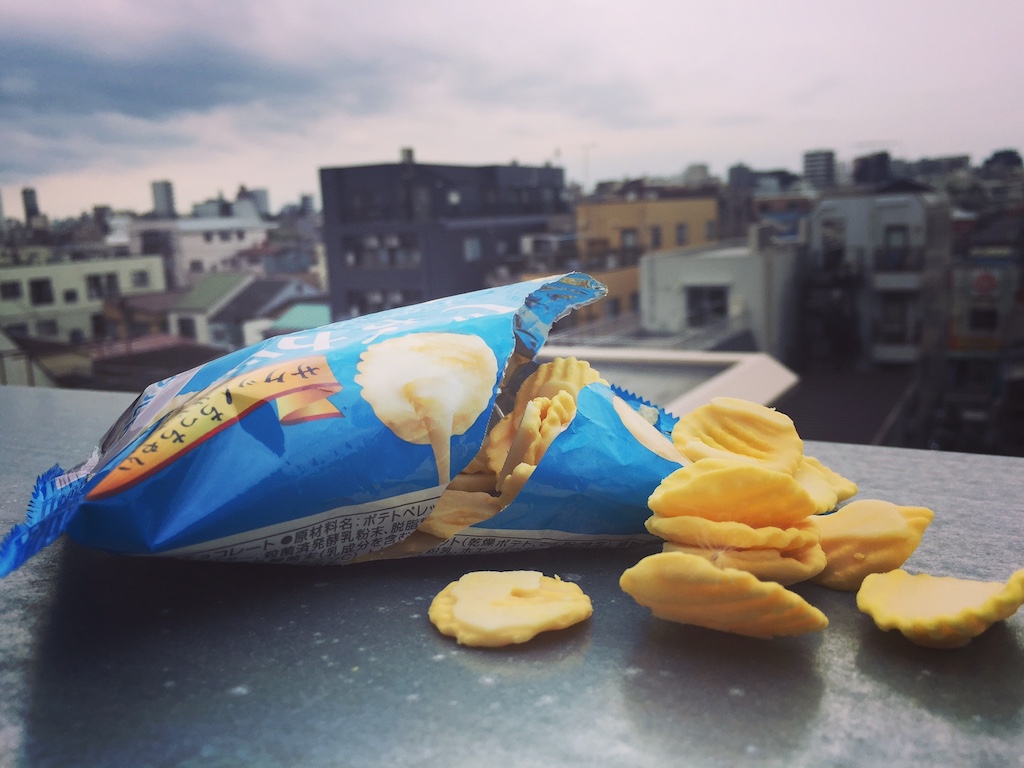 Bourbon Chocolate and Yogurt Potato Chips