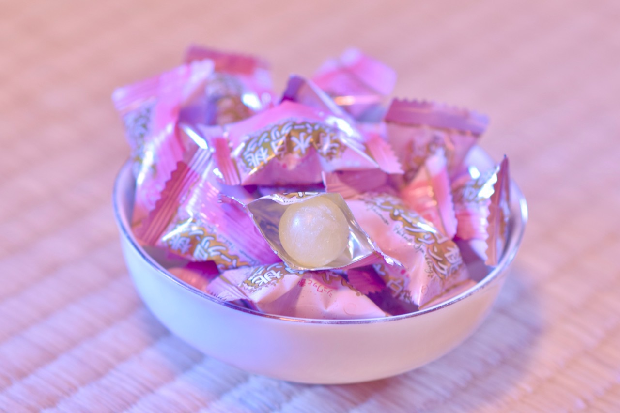 Sparkling Shimizu Peach Candy