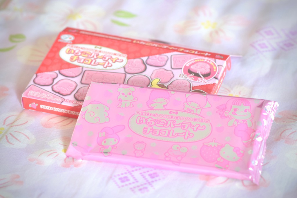 Peko x Sanrio Strawberry Chocolate Party