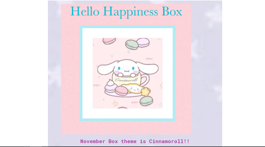 Hello Happiness Box