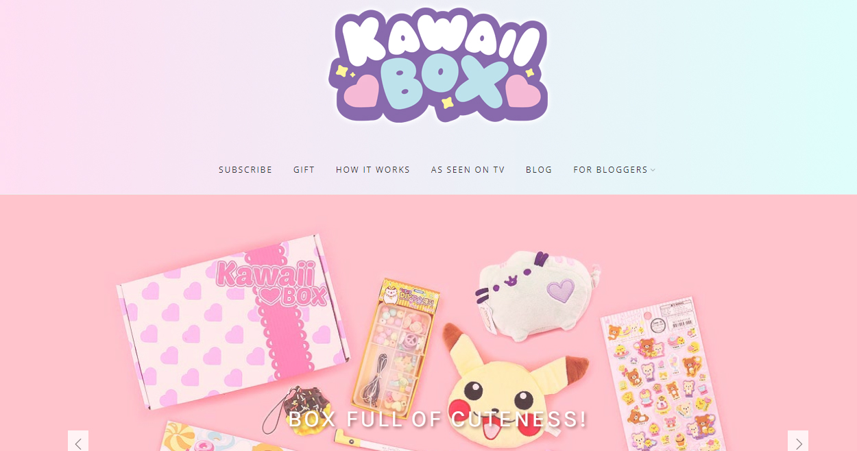 Kawaii Box – Monthly Cute Subscription Box from Japan