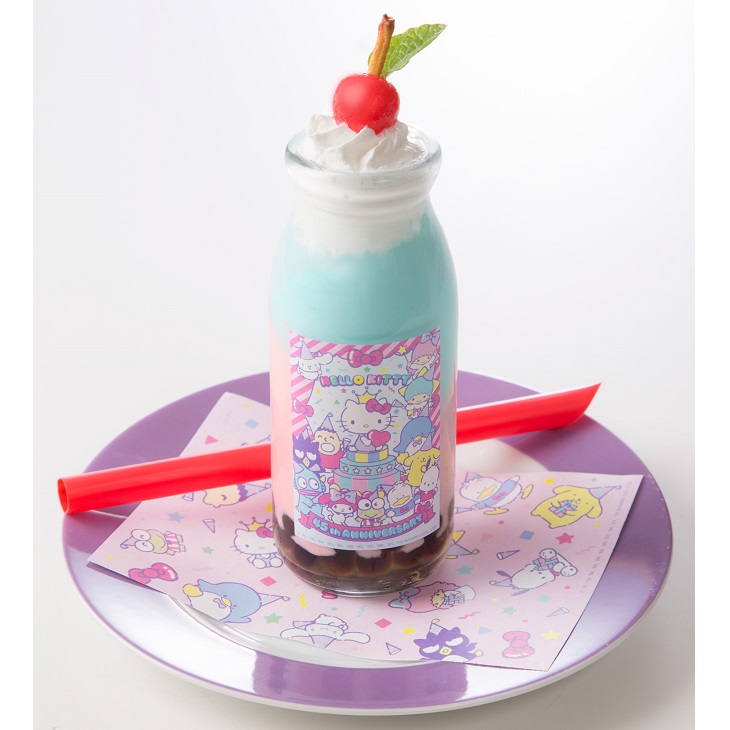 Hello Kitty cafe tapioca drink